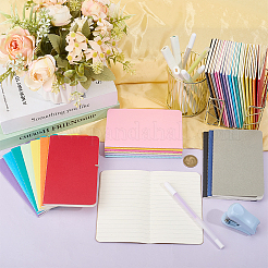 34Pcs 17 Colors A6 Paper Notebook&nbsp;AJEW-GO0004-09