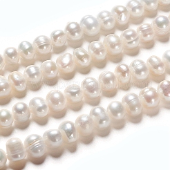 Natural Cultured Freshwater Pearl Beads Strands&nbsp;PEAR-I004-06-01A