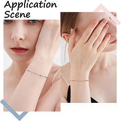 160Pcs 2 Style 304 Stainless Steel Crimp Beads Covers&nbsp;STAS-SC0005-88