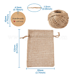Burlap Packing Pouches&nbsp;ABAG-TA0001-13