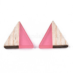 Translucent Resin & Wood Cabochons&nbsp;LS-CRES-N028-001A-A04