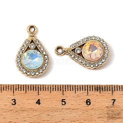 UV Plating Alloy Glass Pendants&nbsp;FIND-K032-45G