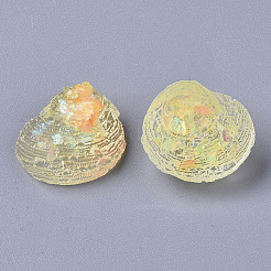 Transparent Epoxy Resin Cabochons&nbsp;CRES-T020-02D