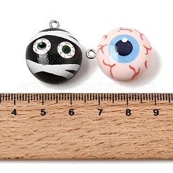 Halloween Opaque Resin Pendants&nbsp;RE-CBABD5A-03P