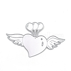 Valentine's Day Heart & Balloon & Wing Carbon Steel Cutting Dies Stencils&nbsp;PW-WG72639-01