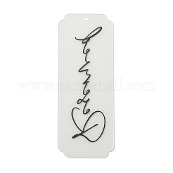 Acrylic Reserved Hanging Signs&nbsp;AJEW-XCP0003-39