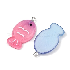 Transparent Resin Pendants&nbsp;RE-T003-04