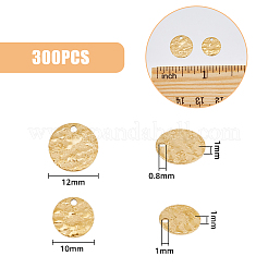 48Pcs 4 Style 304 Stainless Steel Charms&nbsp;STAS-HY0001-09
