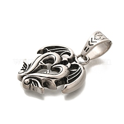 304 Stainless Steel Pendants&nbsp;STAS-Z110-35AS