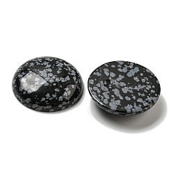 Natural Snowflake Obsidian Cabochons&nbsp;G-C115-02B-14