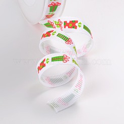 Christmas Theme Polyester Ribbons&nbsp;SRIB-L031-009-08