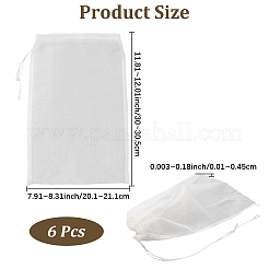 80 Micron Nylon Filter Drawstring Bags&nbsp;ABAG-WH20005-31B-01