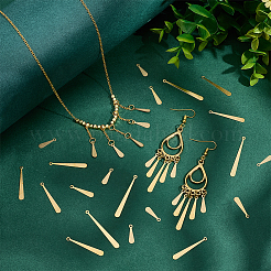 120Pcs 4 Styles Brass Pendants&nbsp;KK-PH0014-81