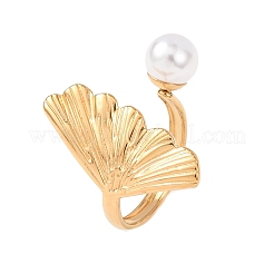 304 Stainless Steel Cuff Open Rings&nbsp;LS-RJEW-P183-01G