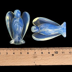 Opalite Carved Angel Figurines&nbsp;G-O200-03J-12
