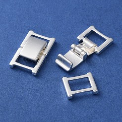 Brass Watch Band Clasps&nbsp;KK-F880-21C-S