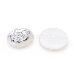 Natural Freshwater Shell Beads&nbsp;SHEL-Q011-001P