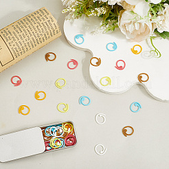 60Pcs 6 Colors Plastic Knittings Tool&nbsp;DIY-CP0012-73