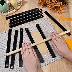 1Set Acrylic Rolling Mud Stick Guide&nbsp;AJEW-BC0007-71
