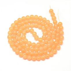 Baking Paint Glass Beads Strands&nbsp;DGLA-Q023-6mm-DB47