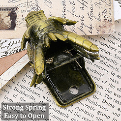 1Pc Dragon Head Shape Alloy Note Clips&nbsp;AJEW-CP0011-71A