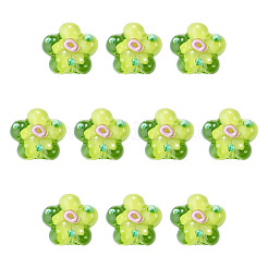 10Pcs Handmade Lampwork Beads&nbsp;LAMP-TADJ0001-01H