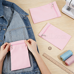 Canvas Cloth Zipper Bags&nbsp;ABAG-WH0077-09B-02