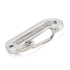 Non-Tarnish 304 Stainless Steel Keychain Clasp Findings&nbsp;STAS-C024-21P