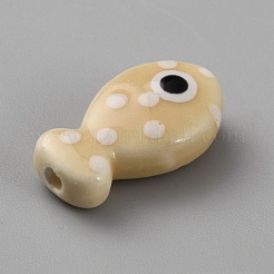 Handmade Porcelain Beads&nbsp;LS-PORC-WH20001-02N