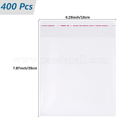 400Pcs OPP Cellophane Self Sealed Bags&nbsp;OPC-SP0001-03A