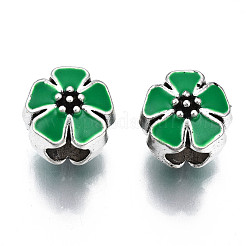 Alloy Enamel European Beads&nbsp;MPDL-T005-006-RS