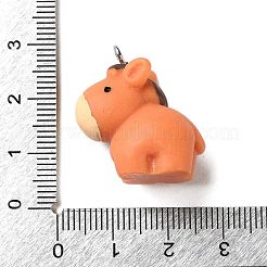 Amimal Resin Pendants&nbsp;RESI-I346-01P-04
