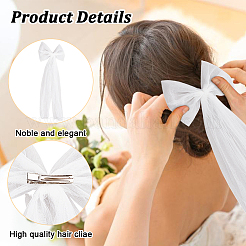 1Pc Iron Alligator Hair Clips&nbsp;OHAR-DR0001-04