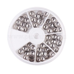 Tarnish Resistant 304 Stainless Steel Bead Caps&nbsp;STAS-JP0004-09P