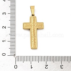 304 Stainless Steel Pendants&nbsp;STAS-P400-07G