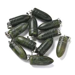 Natural & Synthetic Mixed Gemstone Pointed Pendants&nbsp;G-B127-18P