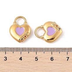 304 Stainless Steel Enamel Pendants&nbsp;STAS-P380-07G-03