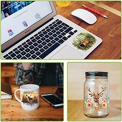 PVC DIY Heat Transfer Paper&nbsp;DIY-WH0517-076