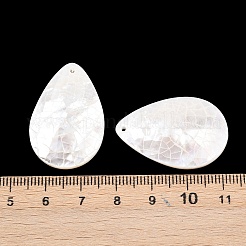 Natural White Shell Pendants&nbsp;SSHEL-C014-01A