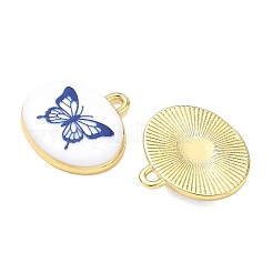 Printed Brass Pendants&nbsp;KK-CBAF9BC-17G-02