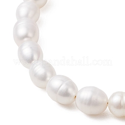 Natural Cultured Freshwater Pearl Beaded Bracelets for Women&nbsp;BJEW-JB13319-02