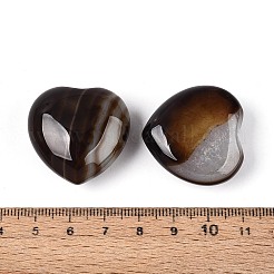 Natural Agate(Dyed & Heated) Heart Stones&nbsp;G-N0325-11-07