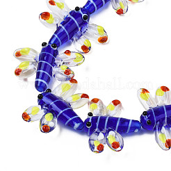 Autumn Theme Handmade Lampwork Beads Strands&nbsp;LAMP-Q031-017A
