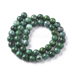 Natural Map Stone Picasso Jasper Beads Strands&nbsp;G-F668-29-8mm