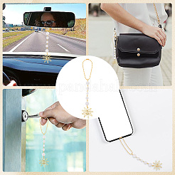 1Pc Alloy Sun Car Pendant Decorations&nbsp;HJEW-CN0001-46