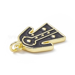 Rack Plating Brass Enamel Pendants&nbsp;KK-B065-18G-03
