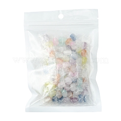 105Pcs 7 Colors Opaque Glass Beads&nbsp;GLAA-FS0001-43