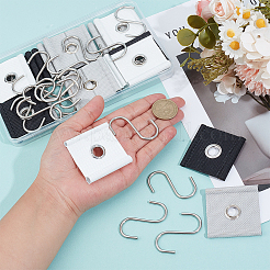 18Pcs 3 Colors Cloth RV Awning Rail Piping Eyelets&nbsp;AJEW-BC0009-46