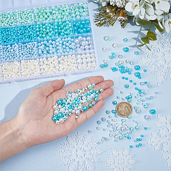 12 Styles ABS Plastic Imitation Pearl Beads&nbsp;FIND-PH0028-47