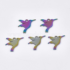 Ion Plating(IP) 304 Stainless Steel Charms&nbsp;STAS-Q201-JN219